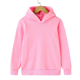 Buy pink New Children&#39;s Casual Hoodie Girls Jumper Baby Hoodie