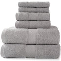 6 Pieces Cotton Towel Set