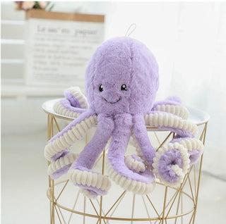 Buy lilac-colour Baby Octopus Plush Toy