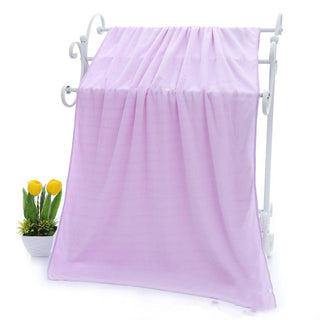 Buy violet Absorbent Microfiber Bath Towels