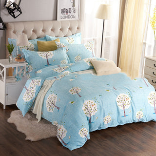 Buy i Four-piece set of printed thickened brushed sheets