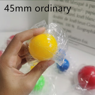 Buy ordinary-yellow Stick Wall Ball Stress Relief Toys Sticky Squash Ball