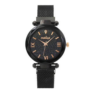 Buy black Quartz Watch Ladies Watch Bracelet Set