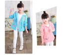 Girls autumn and winter windbreaker jacket