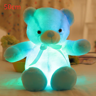 Buy blue-50cm Luminous teddy bear for children