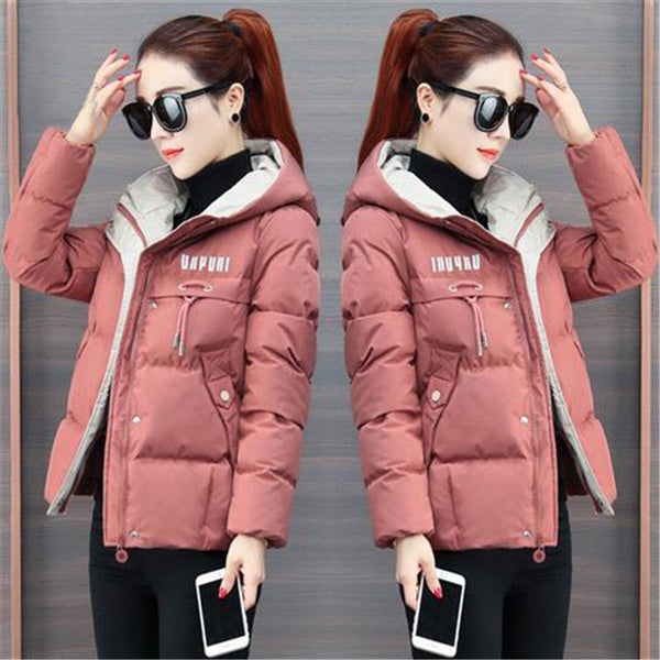 New Down Cotton Jacket Winter Coat Women's Clothing Loose Thick