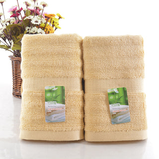 Buy khaki Bamboo fiber water ripple towel