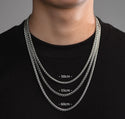 Flat Snake Chain Necklace For Men And Women