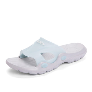 Buy greyish-blue Indoor bathroom slippers for men