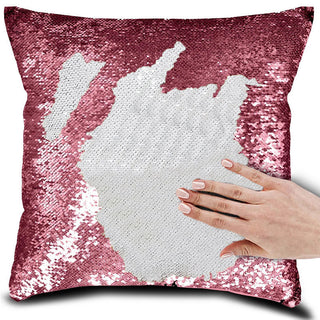 Buy pink Magical Color Changing Pillow Case Decor Pillows Cover