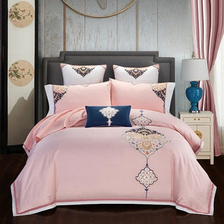 Buy pink Chinese national style bedding