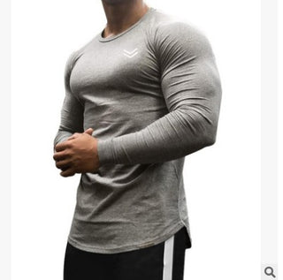 Men's Long Sleeve Gym T Shirt