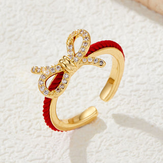 Buy r16071m053 Red Rope Series Bow Opening Ring