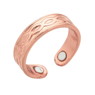 Buy pattern-3-rose-gold-rg0023 Creative Personalized Health Care Ring For Men And Women