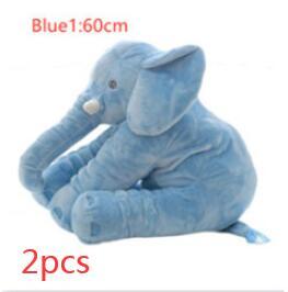 Buy blue1-2pcs Elephant Doll Pillow Baby Comfort Sleep With