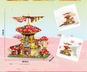 Mushroom Girls' Puzzle Assembled Building Block Toys