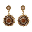 Bohemian Ethnic Style Stud Earrings Sunflower