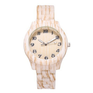 Buy white Bamboo Pattern Fashion Numbers Creative Men&#39;s And Women&#39;s Watches