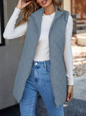 Women Solid Color Cotton Jacket