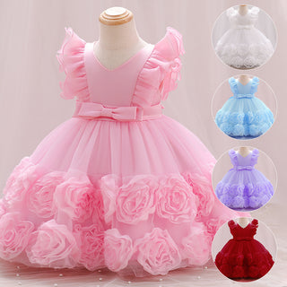 Girls' Children's Vest Princess Dress