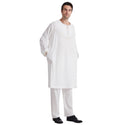 Men's Polyester Embroidered Robe Suit