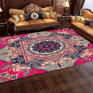 Buy ethnic-style11 Moroccan Carpet Living Room Ethnic Style Floor Mat