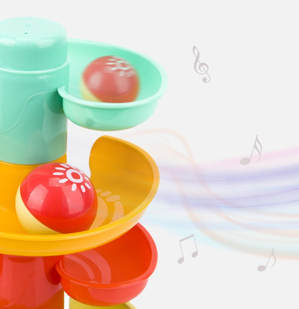 Baby toys early education fun turn the music track