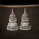 Ethnic Style Exaggerated Trend Personality Earrings Female Double Bell