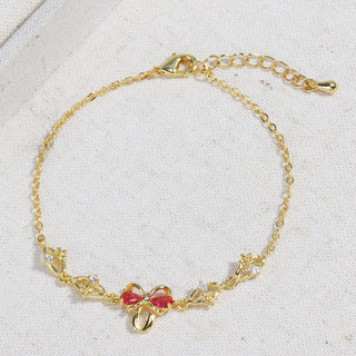 Buy style-5-gold Simple Personality Special-interest Design Heart-shaped Zircon Fashion Bracelet Women