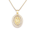 Women's Fashion Vintage Virgin Mary Necklace