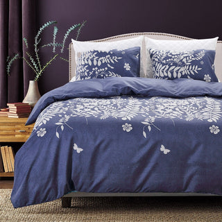 Buy 08034blue Bedding Set Luxury Duvet Cover Double Three-piece Set Bed Quilt