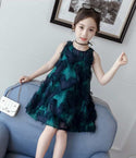 Girls Feather Love Dress