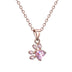Rose gold necklace