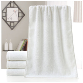 Buy white White towel for foot massage