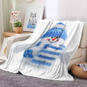 Flannel Blanket Super Soft Warm Sleeping Blanket Gift Printing Blanket