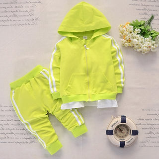 Buy green Baby kids sports suit