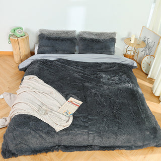 Buy dark-grey-suit Ins wind blown window blanket