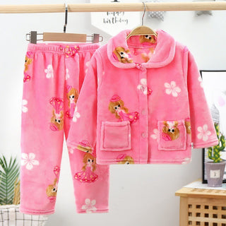 Buy c Children&#39;s Thickened Middle-aged Children&#39;s Home Service Suit