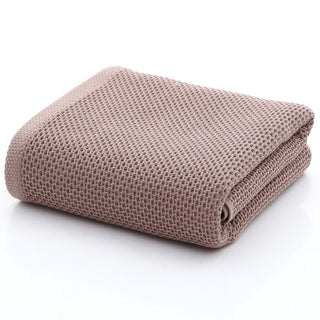 Buy coffee Cotton Honeycomb Face Towel