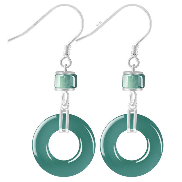 Fashion Ice Jade Women's Fashion Earrings