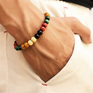 Buy b Bracelet Men Women Fashion Jewelry Healing Balance Energy Beads charm bracelets&amp; bangles