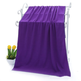 Buy dark-purple Absorbent Microfiber Bath Towels