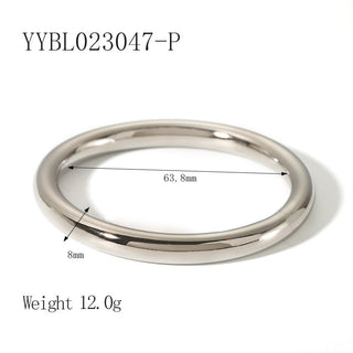 Buy yybl023047-p Simple Fashion Ancient Style Simple Bracelet 18K Gold-plated Non-fading Hollow Bracelet