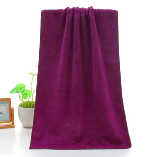 Buy purple Microfiber Bath Towels