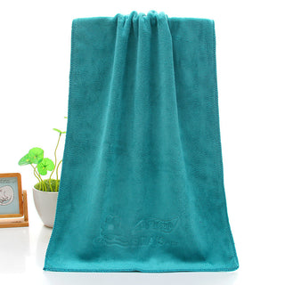 Buy light-blue Microfiber Bath Towels