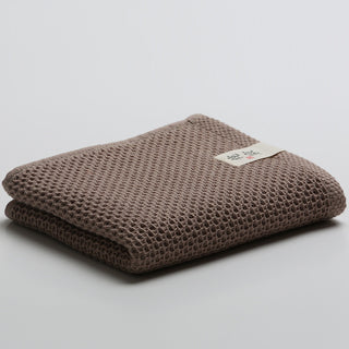 Buy brown Thickened honeycomb washcloth