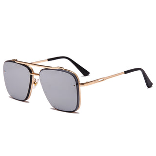 Buy white-mercury Men&#39;s Metal Vintage Sunglasses