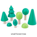 Four Elements Forest Tree House Building Blocks Toys