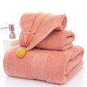 Three-piece bath towel set