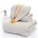 Three-piece bath towel set